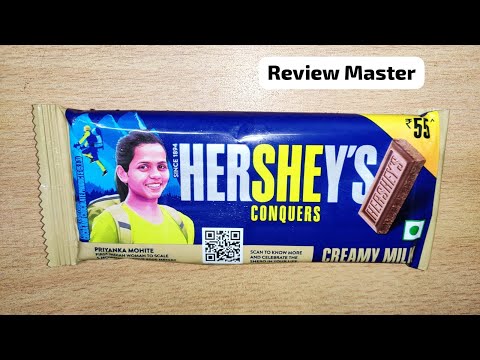 Hersheys Conquer Creamy Milk Chocolate || Hershey's Creamy Milk Chocolate Bar || Review Master