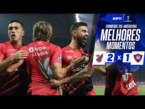 Gols e lances de Athletico Paranaense x Cerro Porteño