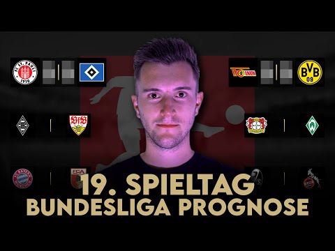 Bundesliga Prognose | 19. Spieltag Tipps & Vorschau | 2025/26