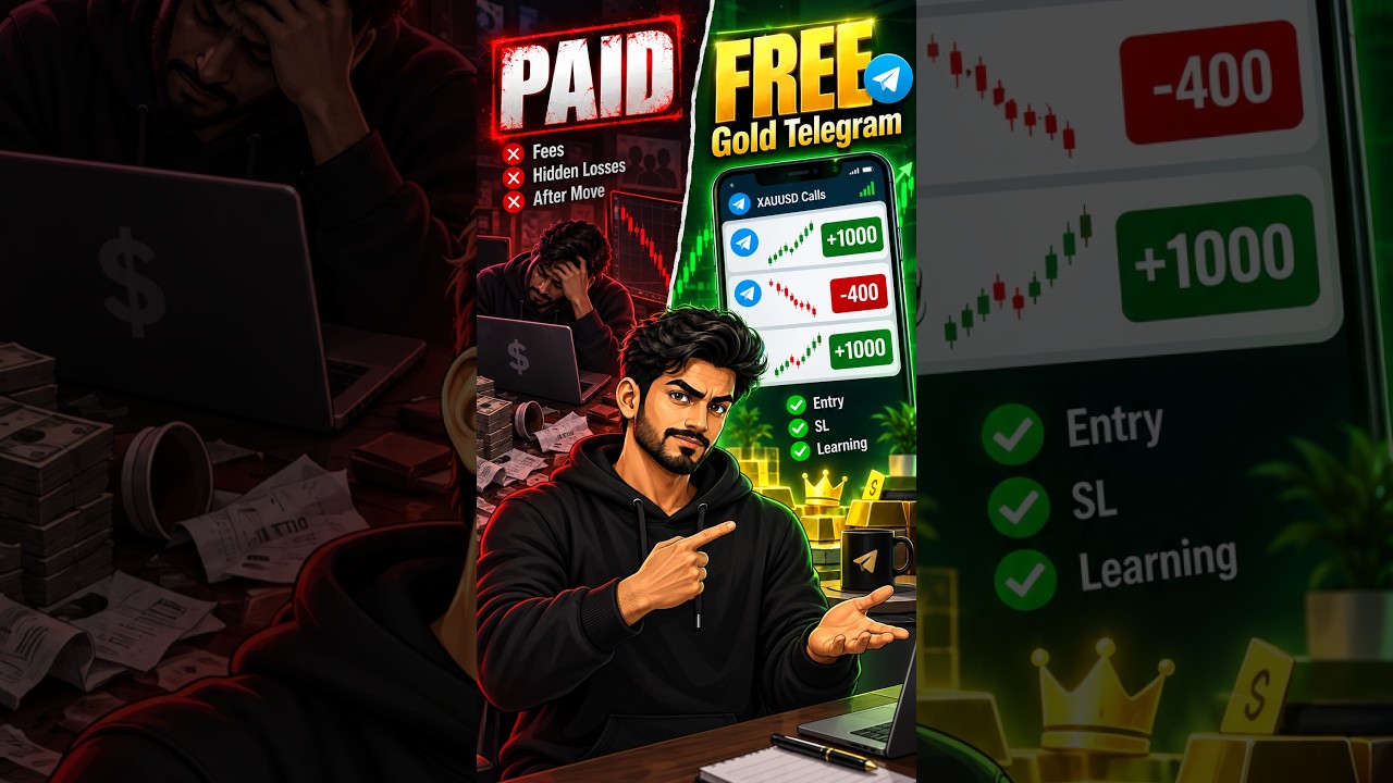 Free XAUUSD Telegram Group — 3 Gold Trades, +1600 Net Pips in 10 Days 📈 #shorts