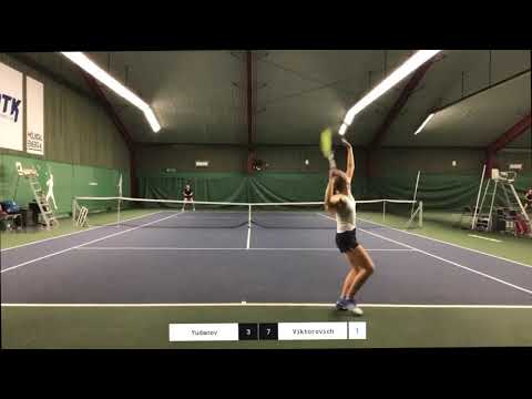 Marina Yudanov vs Alexandra Viktorovich - TP/Tennismagasinet Open