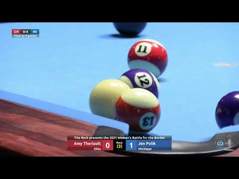 #5 - 8 Ball - Amy Theriault vs Jen Polik - 2021 Women's Battle for the Border