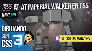 AT-AT Imperial Walker (StarWars) con CSS
