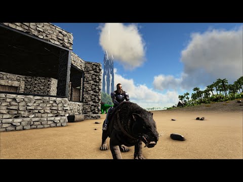 Taming a Saber-tooth - Ark Survival Evolved - Solo Ark Ep3 - The Island
