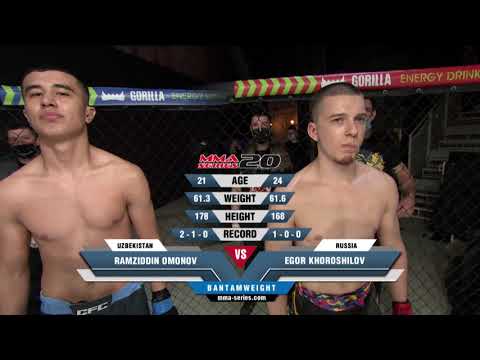 MMA Series-20 / Ramziddin Omonov (Uzbekistan) vs Egor Khoroshilov (Russia)