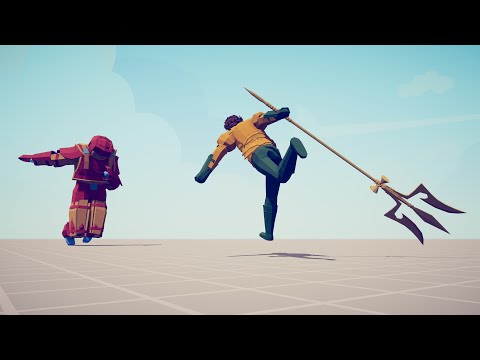 AQUAMAN vs EVERY SUPER HERO - Totally Accurate Battle Simulator TABS