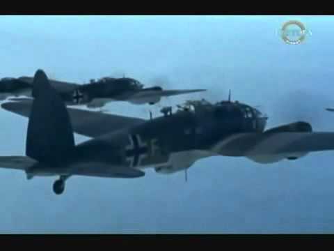 WW2   Battle Of Britain in Motion   Flying Legends He111 Spitfire Bf109 Hurricane