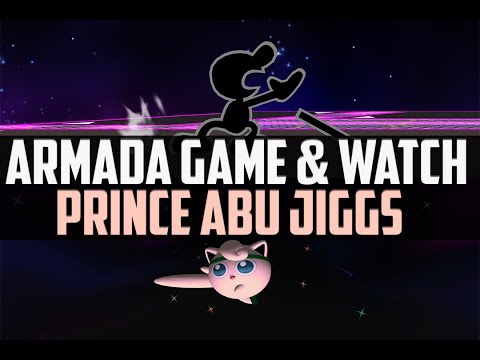 Armada (Game & Watch) vs. Prince Abu (Jigglypuff) - BO5 Melee Friendlies