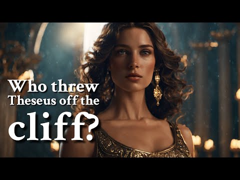 Who threw Theseus off the cliff? Greek Mythology Story