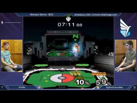MMOM161 SSBM - Shuffle (Sheik, ICs) vs. BigRedAnimeBike (Fox, Marth) - Melee WSF
