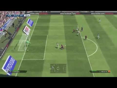 PES 2015 DEMO - Messi with a beautiful curve shot