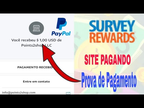 PAGOU! Dinheiro no Paypal Respondendo Pesquisas + Prova de Pagamento