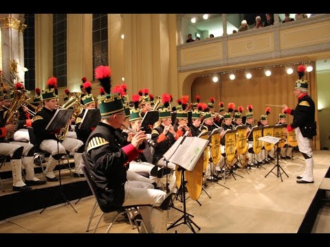 Glück auf du mein liebes Sachsenland (Schräber/Göhler) gespielt vom Bergmusikkorps Saxonia Freiberg