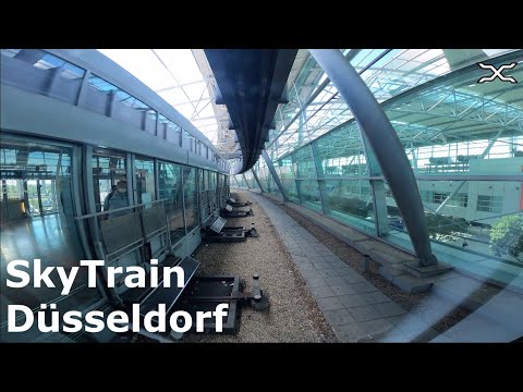 H-bahn Düsseldorf Flughafen - SkyTrain Düsseldorf Airport 2021