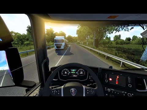 SCANIA P450 truck mod - Scania PGRS series- Euro Truck Simulator 2 Gameplay - Logitech G29