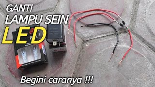 Download lagu CARA PASANG LAMPU SEIN MOTOR LED AGAR TIDAK EROR/ HAZARD mp3