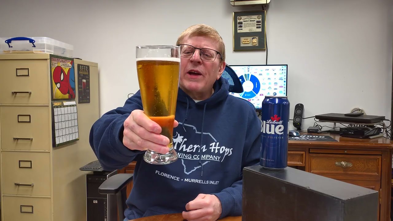 Beer Review: Labatt USA Labatt Blue New Years Beer Review