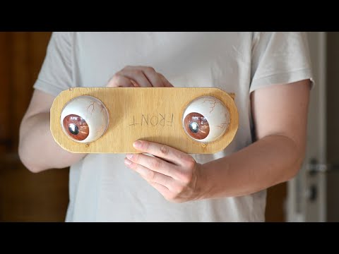 EASY creature PUPPET eye mechanism