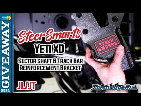 JL/JT Upgrade Your Steering - Track Bar Bracket and Sector Shaft Support