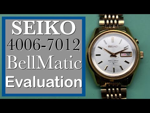 For R.M. -- Seiko 4006-7012 BellMatic Evaluation