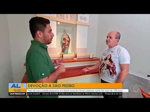 Devoção a São Pedro mantém tradição em Santa Luzia do Norte - 29/06/2026