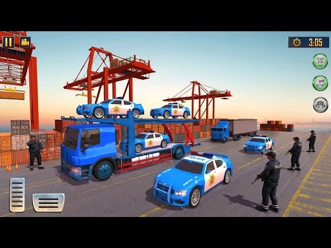 Police Car Cargo Transport Simulator Truck Trailer Driver Android Gameplay @APSGAMINGHOUSE.