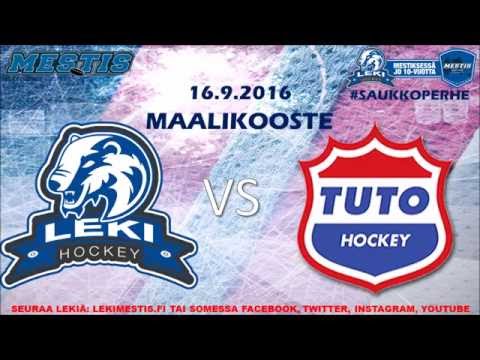LeKi-TUTO Hockey 16.9.2016 Maalikooste