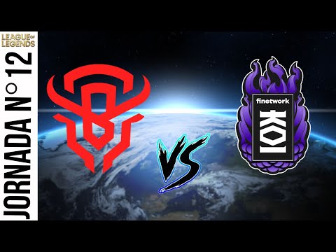 BISONS ECLUB VS Finetwork KOI JORNADA 12 SUPERLIGA VERANO 2022 LEAGUE OF LEGENDS