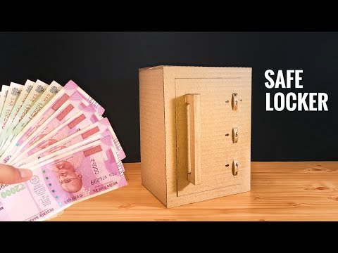 How To Make Safe Locker with Password Lock