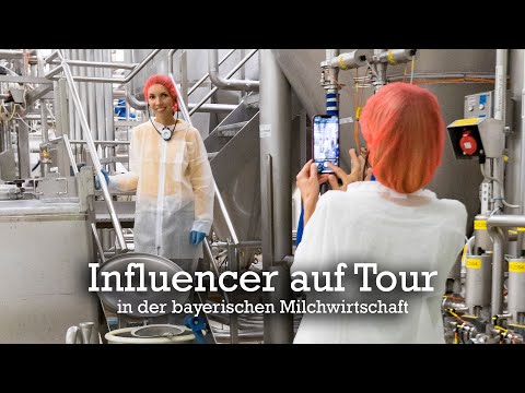 Influencer auf Tour in der bayerischen Milchwirtschaft | Tour 2