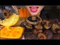 ASMR MUSHROOM FEAST CHEESY SAUCE CHILLI SAMBAL EATING SOUNDS NO TALKING