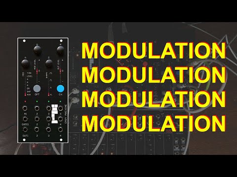 Four channels of wiggle - Envy Machine by RYK Modular Demo