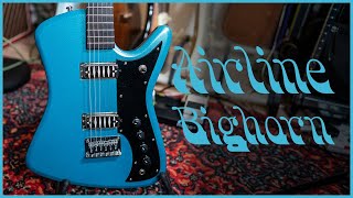 Video thumbnail for Eastwood Guitars Airline Bighorn Demo by Anyone Can Play Guitar