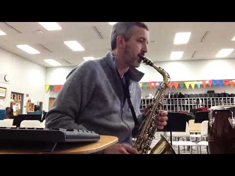 "Myopic Mice" saxophone solo