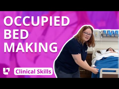 Occupied Bed Making: Clinical Nursing Skills | @LevelUpRN​