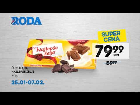 Novi RODA katalog 25.01. - 07.02.2016.