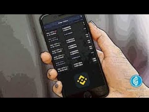 Binance  birjasının mobil tətbiqi - (3 hissə)