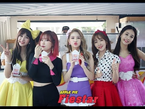 Fiestar - Apple Pie First Week of Broadcasts BTS Pics
