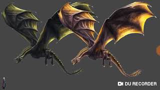Comparison of size of Dragon in Games Of Thrones