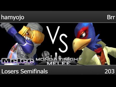 MNM 203 - FX | hamyojo (Sheik) vs Brr (Falco) Losers Semifinals - Melee