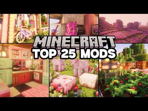 My Top 25 Favorite Minecraft Mods That You'll LOVE ◕⩊◕ -★