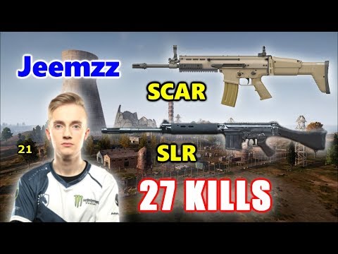 Team Liquid Jeemzz & Faze Mxey - 27 KILLS - SCAR+SLR - DUO - PUBG