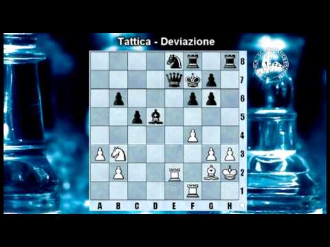 Lezioni di Scacchi - 45. Tattica - Deviazione