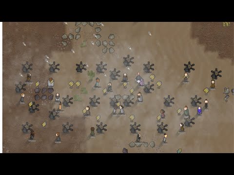 Rimworld - Raiding With Mortars Only
