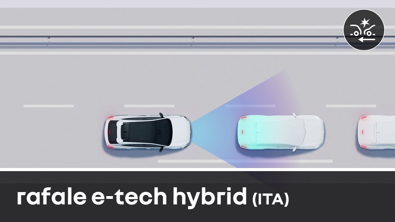 frenata attiva d’emergenza - Rafale E-Tech full hybrid - Renault