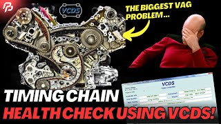 HOW TO CHECK Timing Chain Stretch / WEAR (Audi and VW) using VCDS | Test That Will Save Your Engine