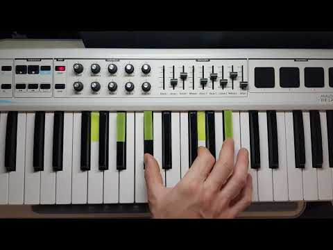      Keyboard Chords from A to Z – G Diminished (Gdim) Piano Chord Tutorial  Sol diminuat
