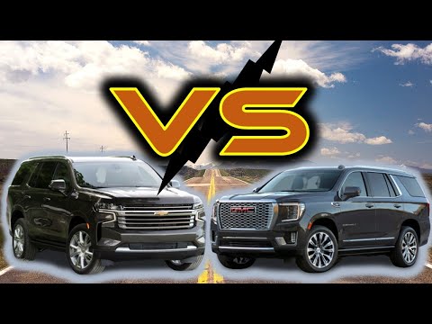 2021 Chevy Tahoe vs 2021 GMC Yukon | What's the difference?