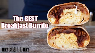 The Best Breakfast Burritos! Over The Top Delicious!