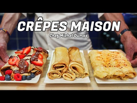 RECETTE DES CRÊPES RAPIDE ET FACILE
